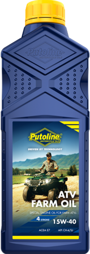 1 L flacon Putoline ATV Farm Oil 15W-40